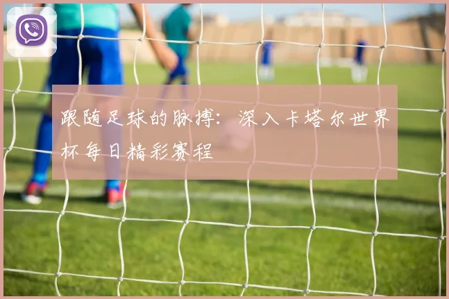 跟随足球的脉搏：深入卡塔尔世界杯每日精彩赛程