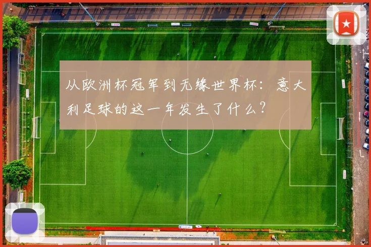 从欧洲杯冠军到无缘世界杯：意大利足球的这一年发生了什么？