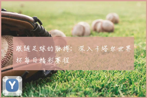 跟随足球的脉搏:深入卡塔尔世界杯每日精彩赛程