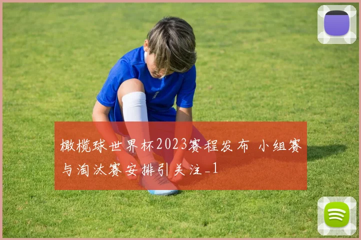 橄榄球世界杯2023赛程发布 小组赛与淘汰赛安排引关注_1