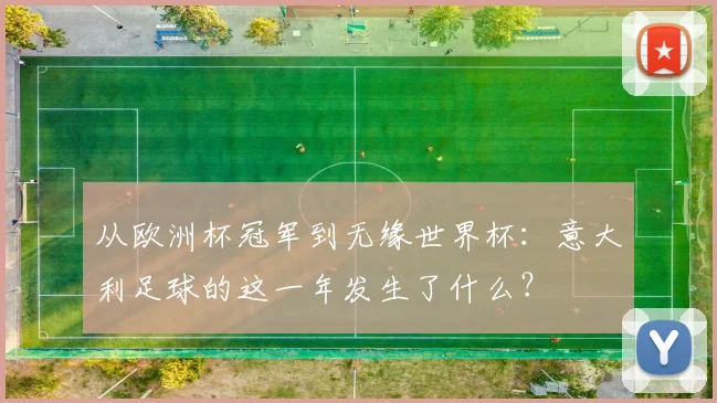 从欧洲杯冠军到无缘世界杯：意大利足球的这一年发生了什么？